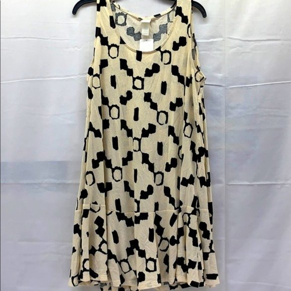 H&M Dresses & Skirts - H&M Abstract Sleeveless House Cover Up  Dress Women's Size M New